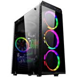 Zeiron Rapid X80 Intel i5 10400F 16 GB DDR4 RAM 512 GB SSD NVIDIA GeForce GTX 1050 Ti FreeDos Masaüstü Bilgisayar 