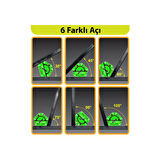 Magnethink Aç Kapa Çok Açılı Manyetik Kaynak Gönyesi - Kırmızı