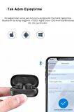 Fuchsia Agile Dots Ultra Hafif Bluetooth 5.3 Kablosuz TWS Airpods Kulaklık