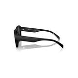 Armani Exchange AEX 4154SU 807887 56 Unisex Kare Siyah Kemik Güneş Gözlüğü