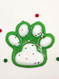 Dev Pati Squishy Taba Squishy Kedi Pati Sıkma 14 cm Pullu Pati Sukuşi - Yeşil