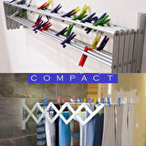 COMPACT ÇAMAŞIRLIK 100 CM 9 ASKILI 9 METRE ASKI ALANI