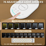 Lüx LED Çalışma Masa Lambas Göz Yormayan 10 Farklı Kademe Ayarı Usb Çıkış Özellikli Gece Lambası