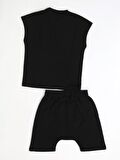 Black Graf Harem Erkek Çocuk Şort Takım