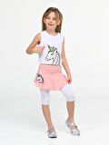 Unicorn Tayt+ T-shirt Kız Çocuk Takım