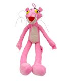 Peluş Pembe Panter Büyük Boy Sevimli Pembe Panter Peluş 55cm.
