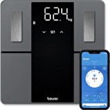 Bf 500 Siyah Baskül Bluetooth Aktarmalı Yağ,su,kas,kemik,bmı,bmr/amr (Kcal) Ölçer