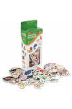 Oyuncak Manyetik Mıknatıslı 30 Parça Hayvanlar ve 26 Parça Sebze Meyveler Eğitici Set Magnet set