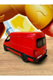 Mercedes-Benz Sprinter Kırmızı Araba Mercedes Diecast Kargo Arabası Minibüs 12CM