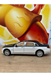 Benz S680 Maybach 1:24 Die Cast Metal Araba Makam Arabası Işıklı Sesli Kapılar Kaput Bagaj Açılır