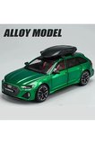 AUDİ RS6 AVANT SPORTBAGAJLI 1:24 Diecast Maket Metal Model Araba Koleksiyon