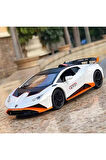 1:24 Lamborghini Huracan STO Diecast Model Araba Açılan Kapılar Lamborghini Model Araba