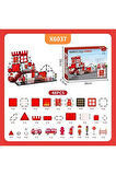 Manyetik Yapı Blokları 48 Parça Çocuklar İçin Eğitici Oyuncak İtfaiye Seti Eğitici Manyetik Karo Set