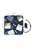 Kedi Isıtıcı Minder Pad Köpek Isıtıcı Minder Su Geçirmez Kedi Isıtıcı Pad Isıtıcı Minder