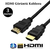 3 Metre HDMI Kablo 4k Yüksek Kalite Görüntü Full HD PVC Hdmi Kablosu