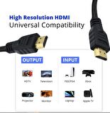 3 Metre HDMI Kablo 4k Yüksek Kalite Görüntü Full HD PVC Hdmi Kablosu