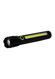 Gold Silver GS-405 10W Çelik Kasa Zoom Özellikli USB Şarjlı El Fe Siyah