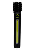 Gold Silver GS-405 10W Çelik Kasa Zoom Özellikli USB Şarjlı El Fe Siyah