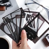 Vintage Sticker Pul Çerçeve Stiker Çıkartma Etiket 20'li Set- Photopgraphy memories