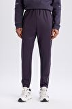 DeFactoFit Sporcu Jogger Eşofman Altı Standart Fit Basic Düz Cepli Beli Paçası Lastikli D3742AX24WNPR467