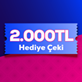 Pazarama Hediye Çeki 2000 TL