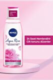 Nivea Aqua Rose Organik Gül Suyu İçeren Nemlendirici Tonik 200ml, Nemlendirici, Gözenek Arındırıcı