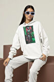 Smoker Viper Baskılı Unisex Oversize Vaalorant Hoodie