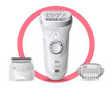 Braun Silk-épil 9 9705 SensoSmart Kablosuz Islak&Kuru 3 Ek Parçalı 2'si 1 Arada Epilatör