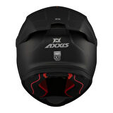 Axxis Kapalı Kask Fenix A1 Mat Siyah