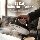 Laurastar Lift Plus 3,5 Bar Alüminyum Taban 2200 W Buhar Kazanlı Ütü