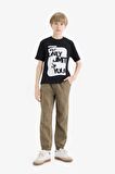 DeFacto Erkek Çocuk Jogger Fit Standart Paça Gabardin Pantolon E1587A825SMKH261