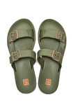 Zaxy Flash Slide Kadın Terlik Haki 35/40 HAKİ