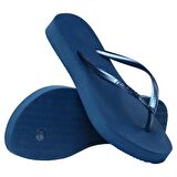 HAVAIANAS Slim Platform FC Comfy Blue Terlik 4144537-1803