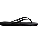 HAVAIANAS Slim Square Logo Metallic Black/Silver 4148257-2976
