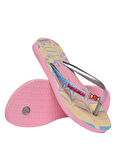 Pembe Kız Çocuk Terlik  SLIM GLITTER TRENDY