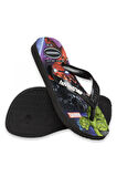 Havaianas 4148300 Kids Top Marvel Ii Parmak Arası Siyah Erkek Çocuk Terlik