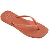 HAVAIANAS Square Logo Pop Up Pink Clay Parmak Arası Terlik 4148959-9259