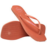 HAVAIANAS Square Logo Pop Up Pink Clay Parmak Arası Terlik 4148959-9259