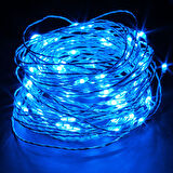 MİKRO PERİ LEDLİ PİLLİ MAVİ LED IŞIK MAVİ PİLLİ IŞIK 10 METRE MAVİ PİLLİ IŞIK MAVİ YILBAŞI AĞACI IŞIĞI MAVİ NOEL AĞACI IŞIĞI