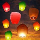 99 ADET 1.KALİTE YILBAŞI BALONU YILBAŞI DİLEK BALONU DİLEK FENERİ SKY LANTERN YIRTIK ÜRÜN DEĞİLDİR VIP DİLEK BALONU