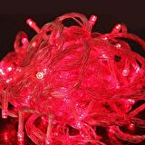 RED COLORS LED LİGHT 10 METRE KIRMIZI LED IŞIK KIRMIZI İP LED IŞIK KABLO IŞIK 220V FİŞLİ KIRMIZI IŞIK