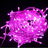PİNK COLORS LED LİGHT 10 METRE PEMBE LED IŞIK PEMBE İP LED IŞIK PEMBE KABLO IŞIK 220V FİŞLİ PEMBE IŞIK