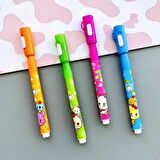 4 PCS INVİSİBLE INK PENS UV LED LİGHT 4 ADET MOR IŞIKLI GÖRÜNMEZ KALEM IŞIKLI KALEM LED MOR IŞIK KALEM
