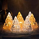AMBER LED IŞIKLI ÇAM AĞACI MİNİ IŞIKLI ÇAM AĞACI IŞIKLI YILBAŞI AĞACI LED LİGHT NOEL TREE DECOR LİGHT