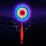 FLASHİNG LİGHT UP LED SPİNNİNG RENKLİ LED IŞIKLI DÖNEN UFO PERVANE SESLİ IŞIKLI KIRMIZI DEĞİRMEN IŞIK