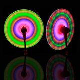 FLASHİNG LİGHT UP LED SPİNNİNG RENKLİ LED IŞIKLI DÖNEN UFO PERVANE SESLİ IŞIKLI YEŞİL DEĞİRMEN IŞIK