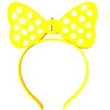 SARI IŞIKLI TAÇ YELLOW HEADBAND LED LİGHT SARI MİNNİE MOUSE IŞIKLI TAÇ SARI MİKİ TAÇ KONSER IŞIKLARI