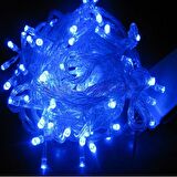 10 METRE MAVİ LED IŞIK MAVİ İP LED IŞIK KABLO IŞIK 220V FİŞLİ IŞIK DEKORASYON IŞIĞI MAVİ NOEL IŞIĞI