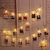 DEKOR DÜĞÜN IŞIKLARI KELEBEK MANDAL LED IŞIK GÜN IŞIĞI LED IŞIK BUTTERFLY CLİPS LED PİLLİ LED IŞIK