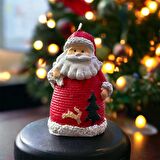 SANTA CLAUS CANDLE VIP KALİTE YILBAŞI MUMU NOEL BABA MUMU GERÇEK MUM NOEL BABALI MUM YILBAŞI SÜSLERİ